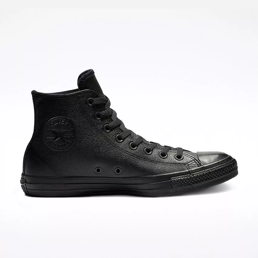 Converse - Chuck Taylor All Star Leather High Top Mono Black 135251C