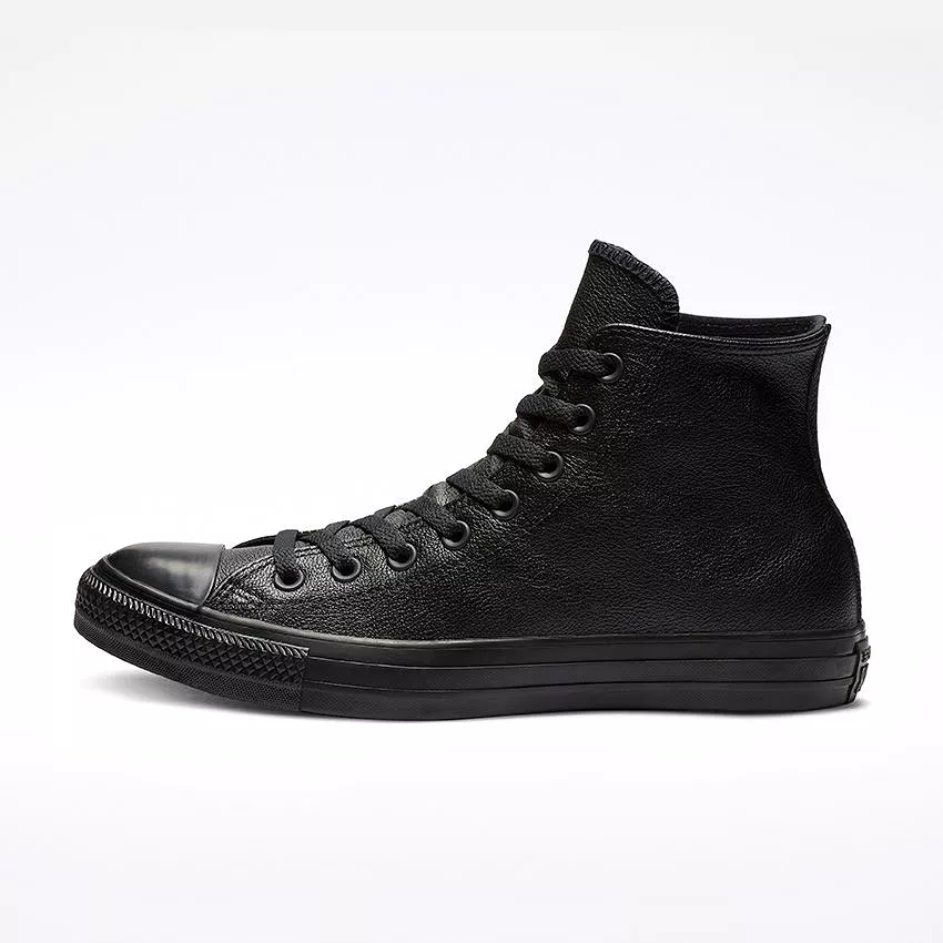 Converse - Chuck Taylor All Star Leather High Top Mono Black 135251C