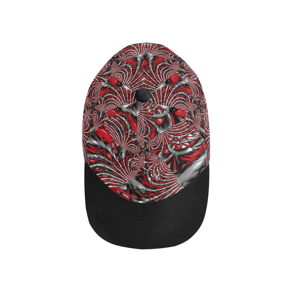 Crimson Burst Fractal Snapback