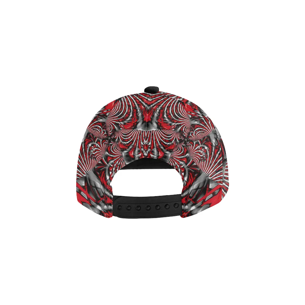 Crimson Burst Fractal Snapback