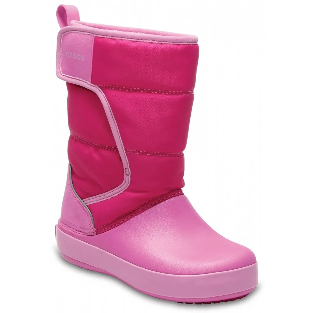 Crocs Lodgepoint Snow boot - Candy Pink/party pink