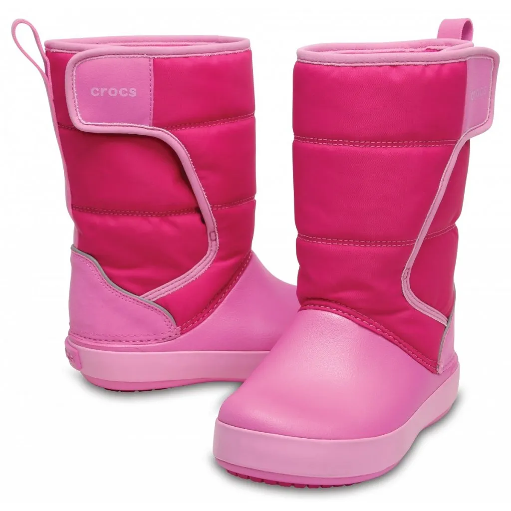 Crocs Lodgepoint Snow boot - Candy Pink/party pink