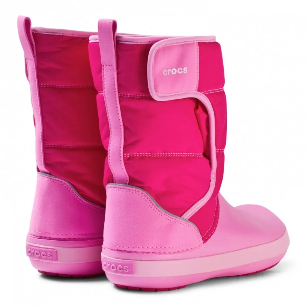 Crocs Lodgepoint Snow boot - Candy Pink/party pink