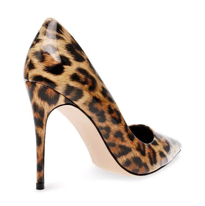 Daisie Heel LEOPARD PATENT