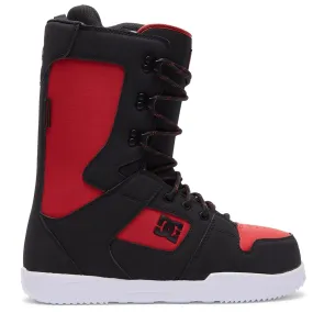 DC Phase Men's Snowboard Boots 2023 (Black/Red/Black)