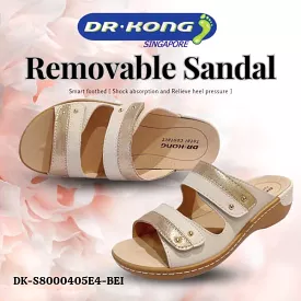 DR.KONG WOMEN REMOVABLE INSOLE SANDALS DK-S8000405E4-BEI(RP : $189)