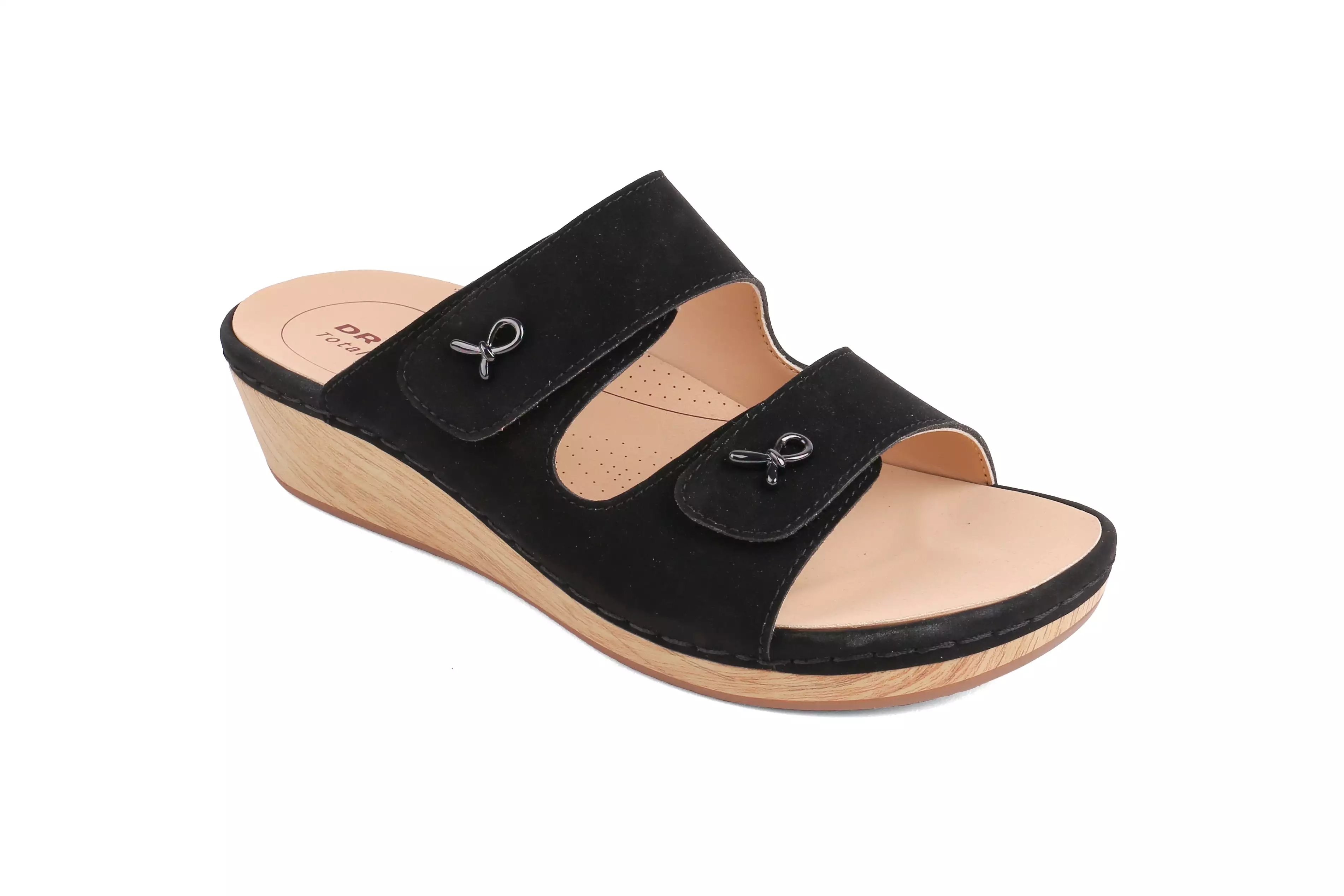 DR.KONG WOMEN REMOVABLE INSOLE SANDALS DK-S8000408E3-BLK(RP : $189)