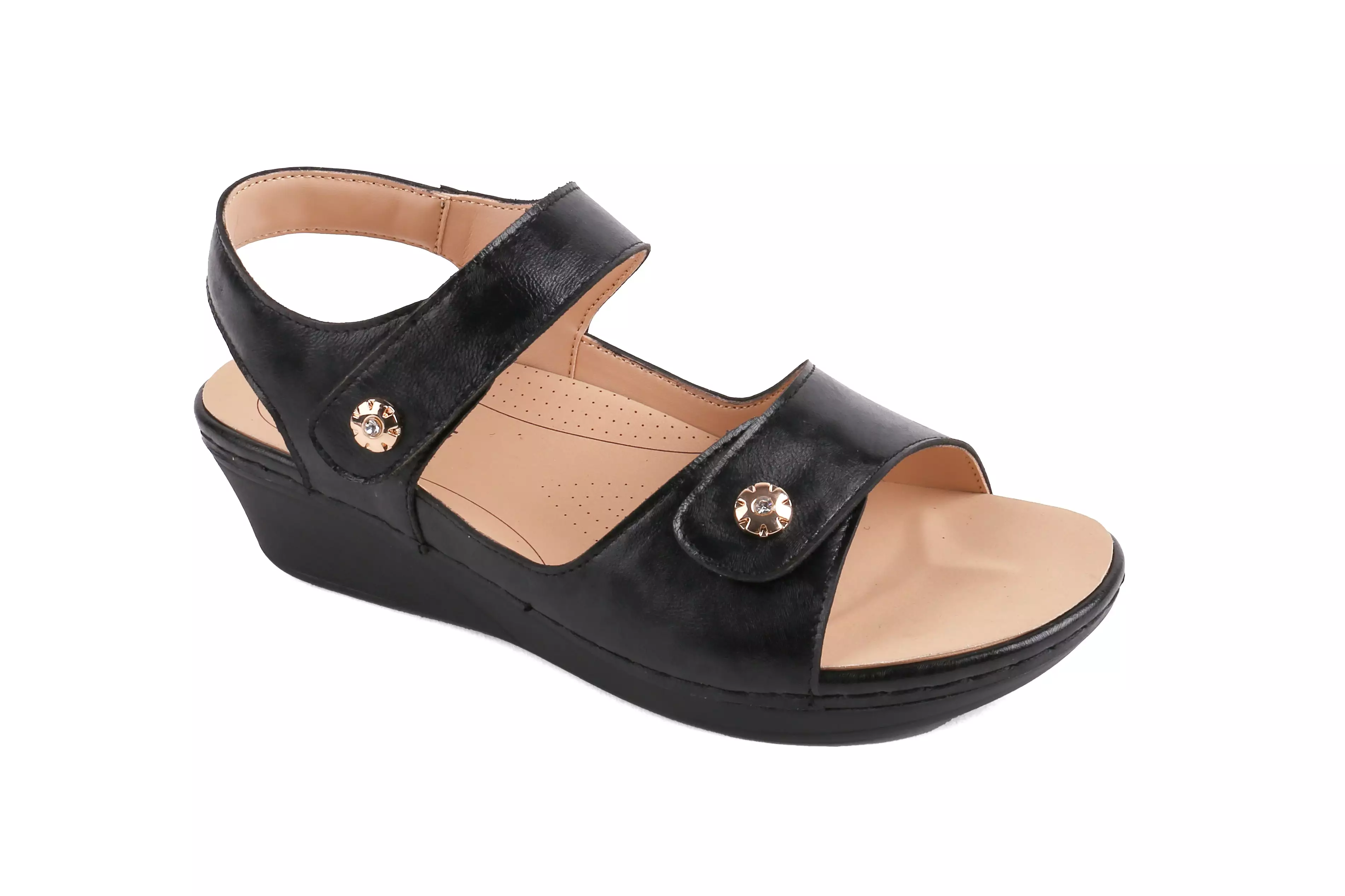 DR.KONG WOMEN REMOVABLE INSOLE SANDALS DK-S8000423E3-BLK(RP : $189)