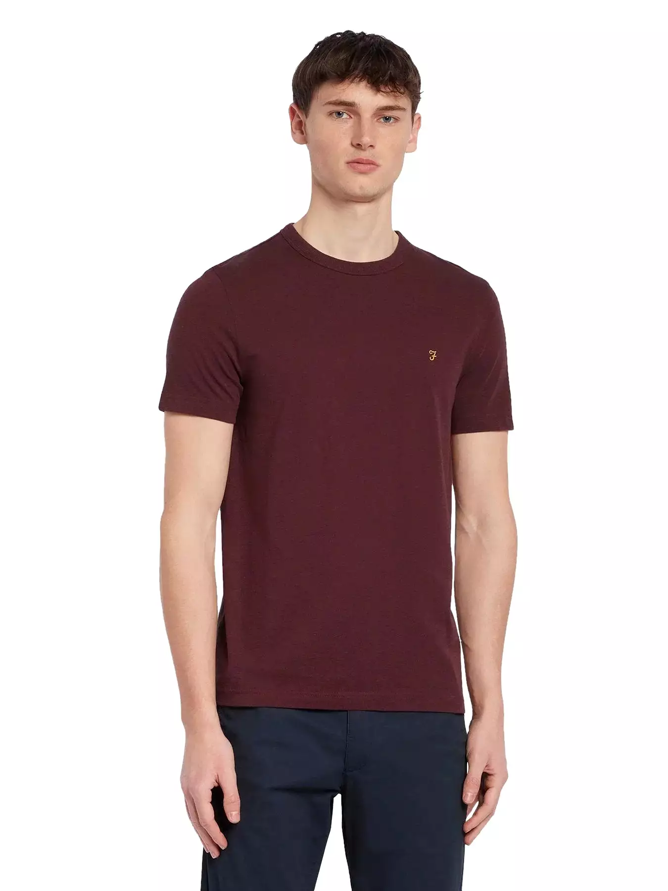 Farah 'Danny' Basic Short Sleeve T-Shirt Regular Fit