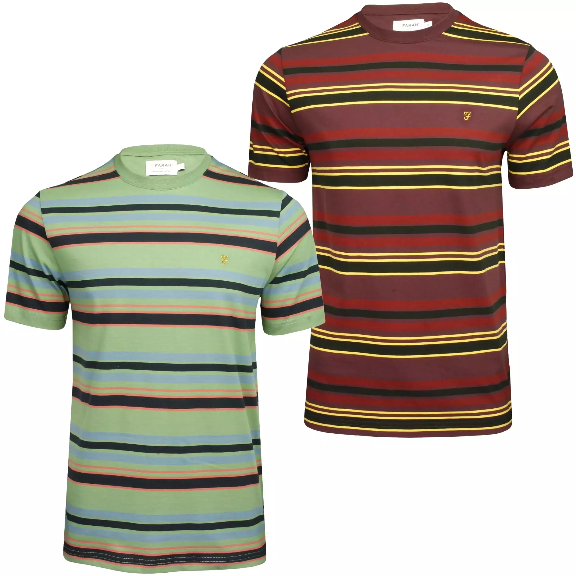 Farah Mens 'Nash' Stripe T-Shirt