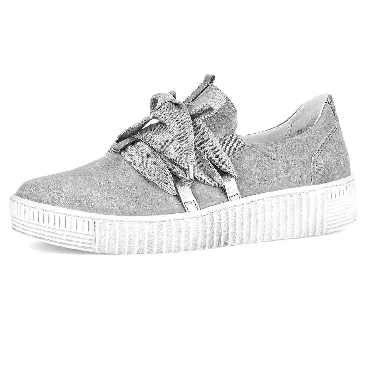 Gabor Women's 43.333.19 Grey Suede Ox