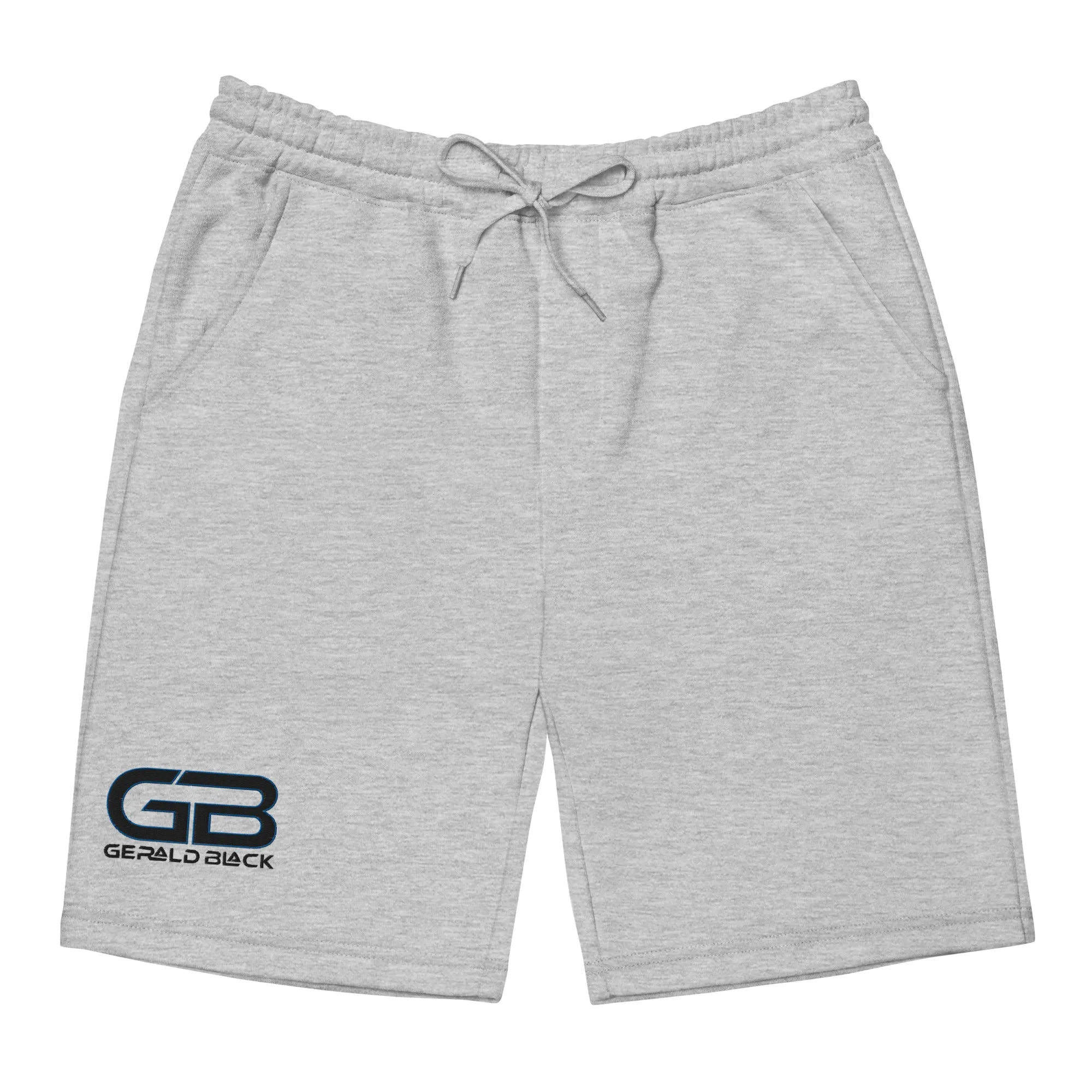 Gerald Black Men's Fleece Shorts Embroidery BLKBLU