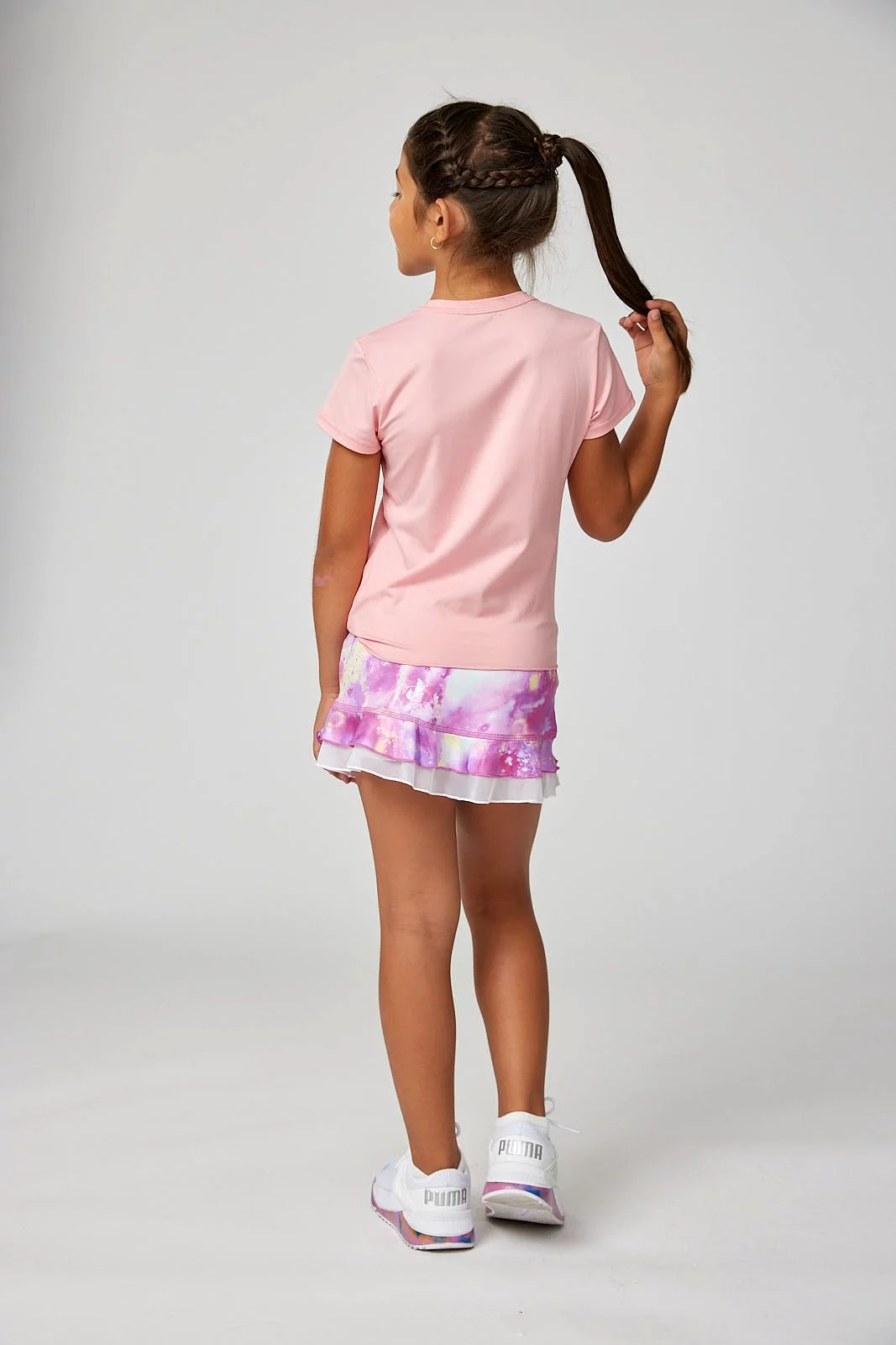 Girl's Short Sleeve Tie - UV Girls