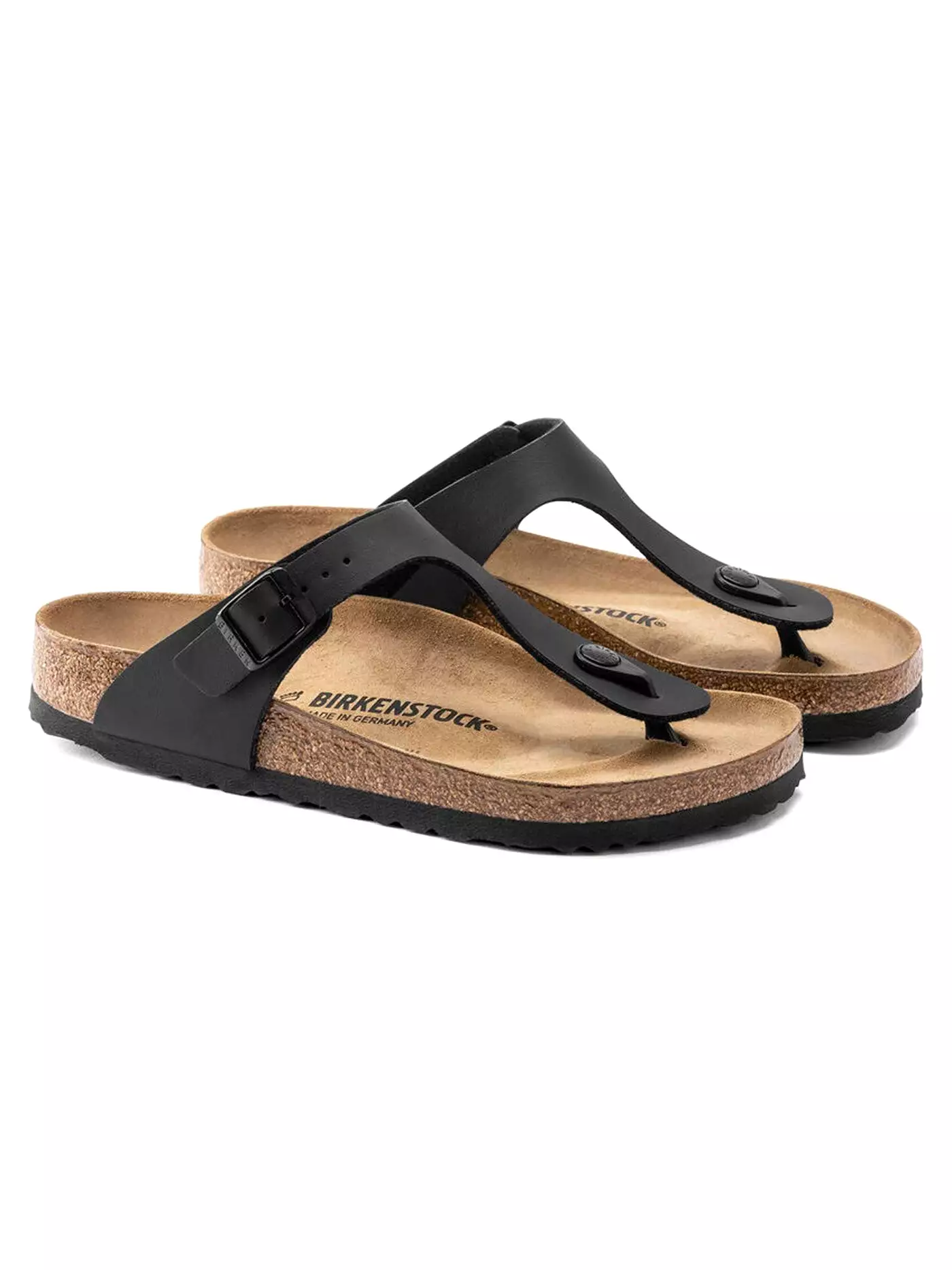 Gizeh Birko-Flor R Black Sandals