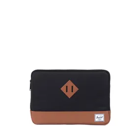 Herschel Heritage Sleeve for MacBook Black/Tan PU