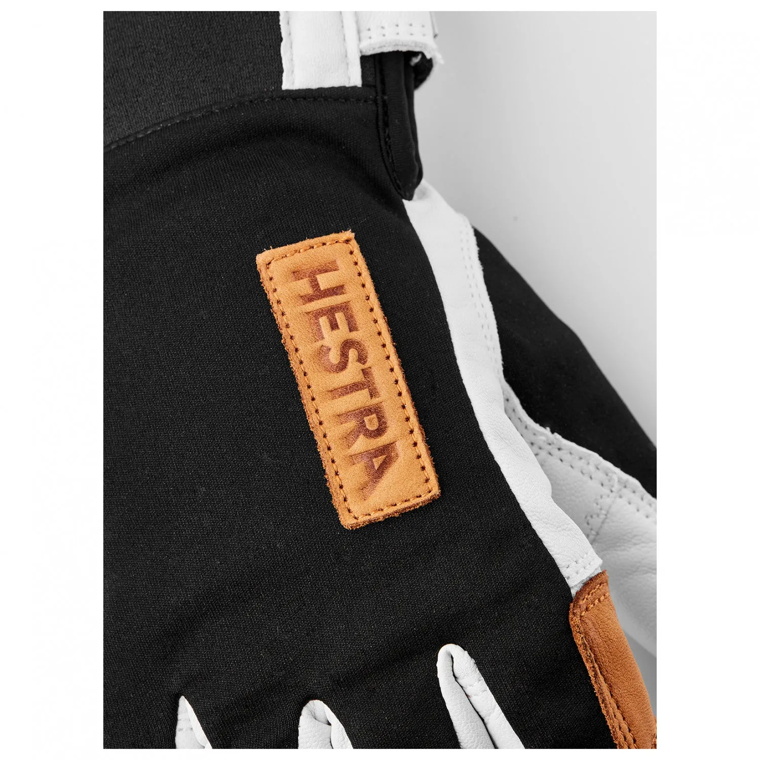 Hestra Gore-Tex Goatskin Leather Gloves - Ergo Grip Ski Active Wool Terry 5-finger