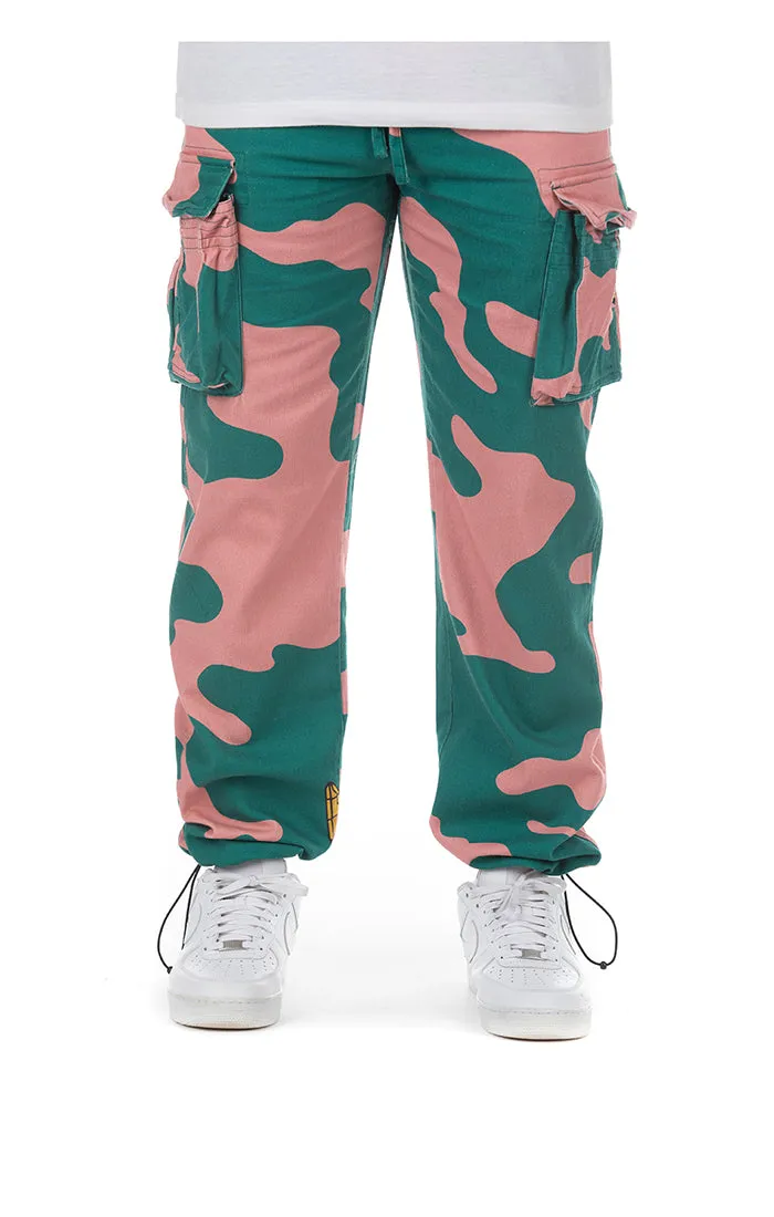 IceCream Split Camo Splat Cargo Pant