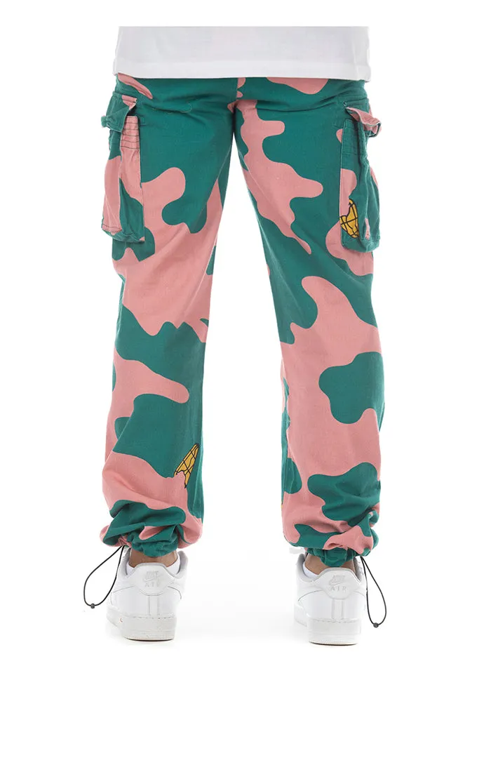 IceCream Split Camo Splat Cargo Pant