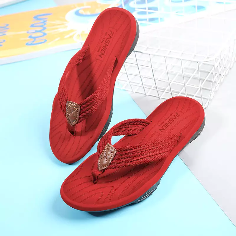 INSTOCK-Men's EVA flip-flops for outdoor sandals rubber sole