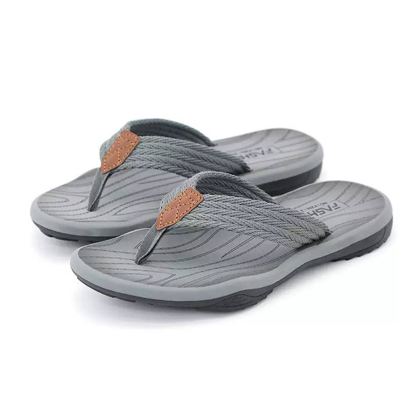 INSTOCK-Men's EVA flip-flops for outdoor sandals rubber sole