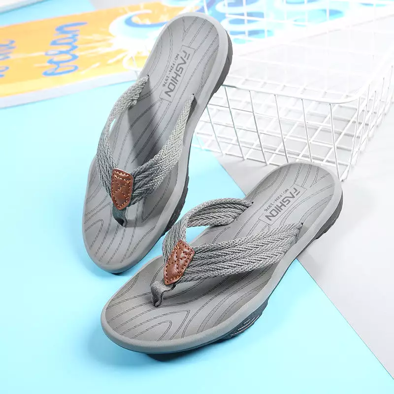 INSTOCK-Men's EVA flip-flops for outdoor sandals rubber sole