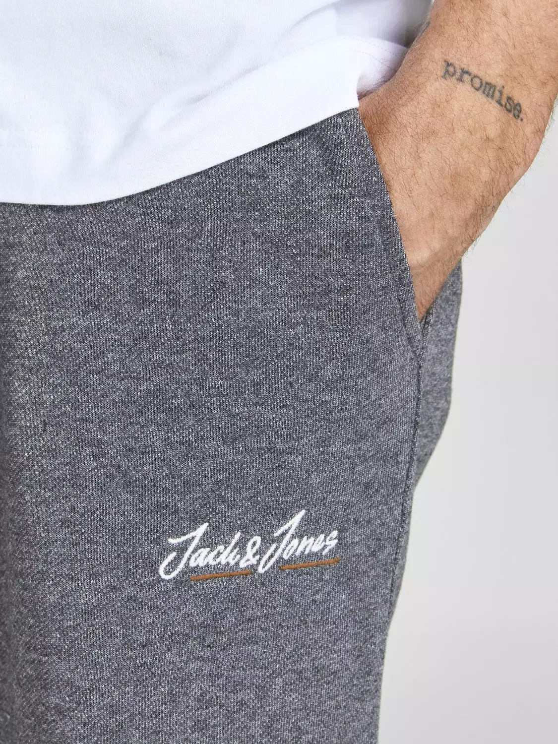 Jack & Jones Mens Sweat Jog Shorts 'Jji Tons'