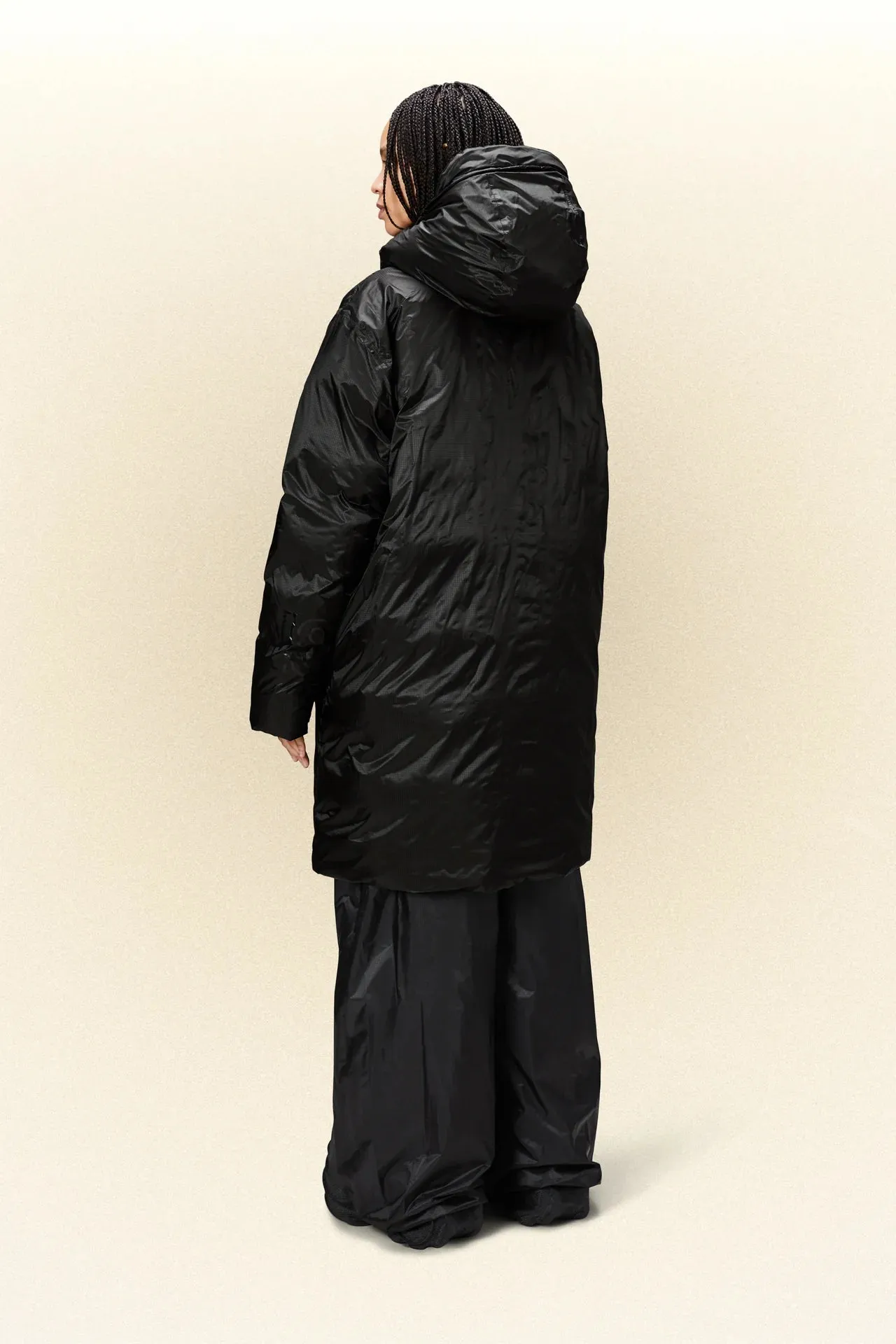 Kevo Long Puffer - Black