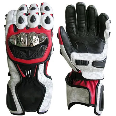 Leather Gloves Biker optimistic color Racing& Sty1e