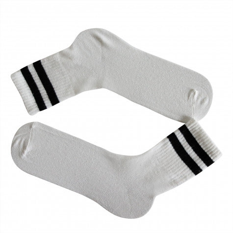 Louluu Women 2stripe Tennis Socks Box - 4