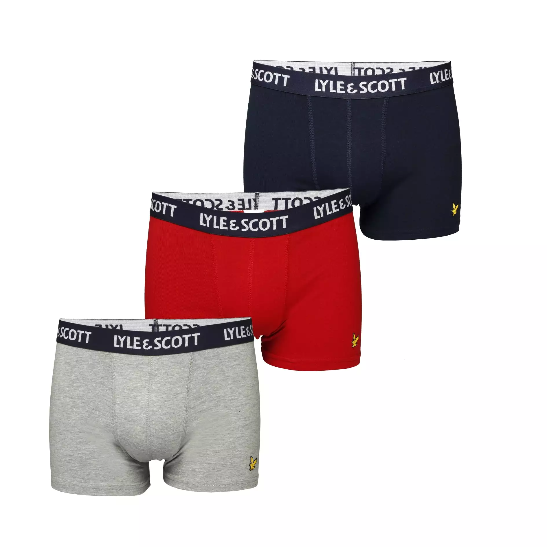 Lyle & Scott Boys Boxer Shorts/ Trucks (3-Pack)