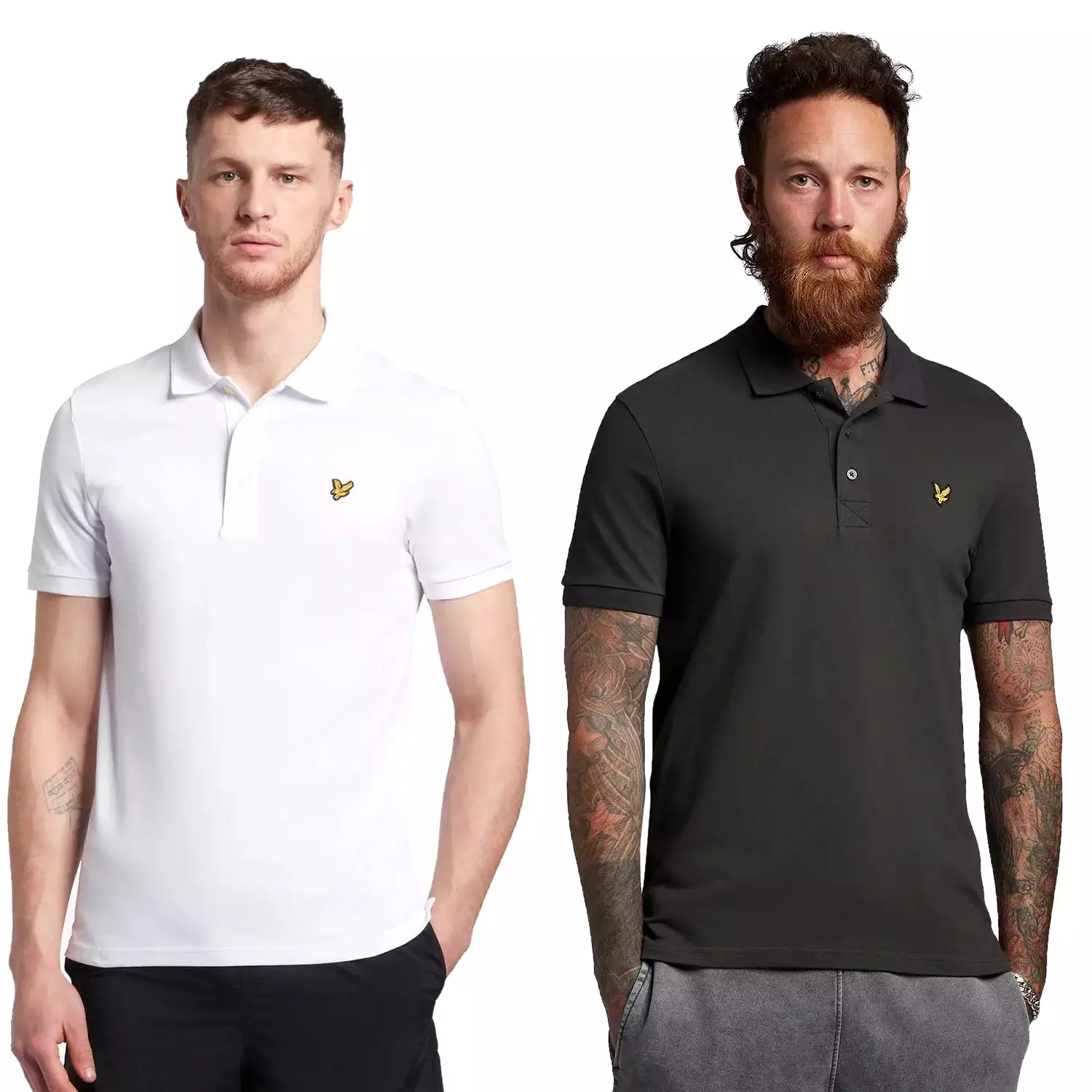 Lyle & Scott Mens Plain Polo Shirt