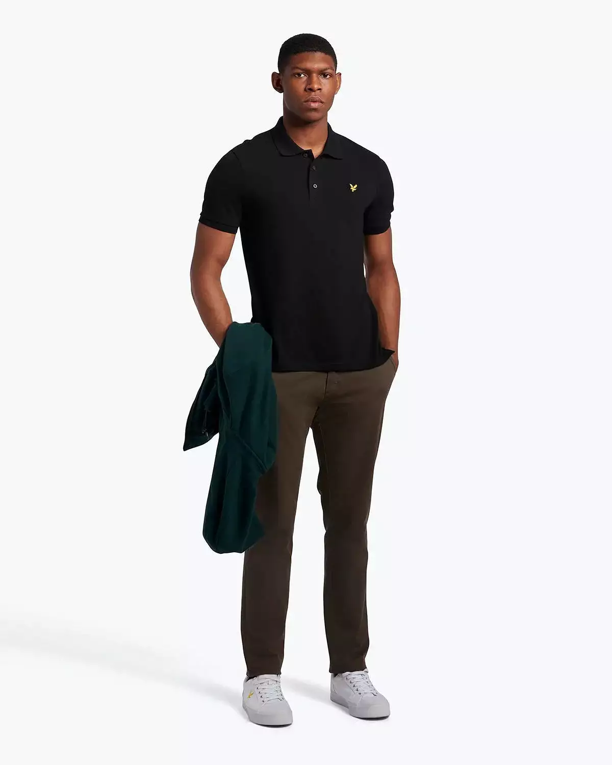 Lyle & Scott Mens Plain Polo Shirt