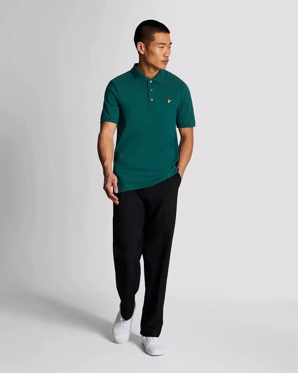 Lyle & Scott Mens Plain Polo Shirt