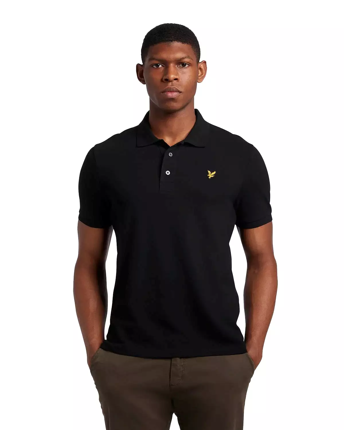 Lyle & Scott Mens Plain Polo Shirt