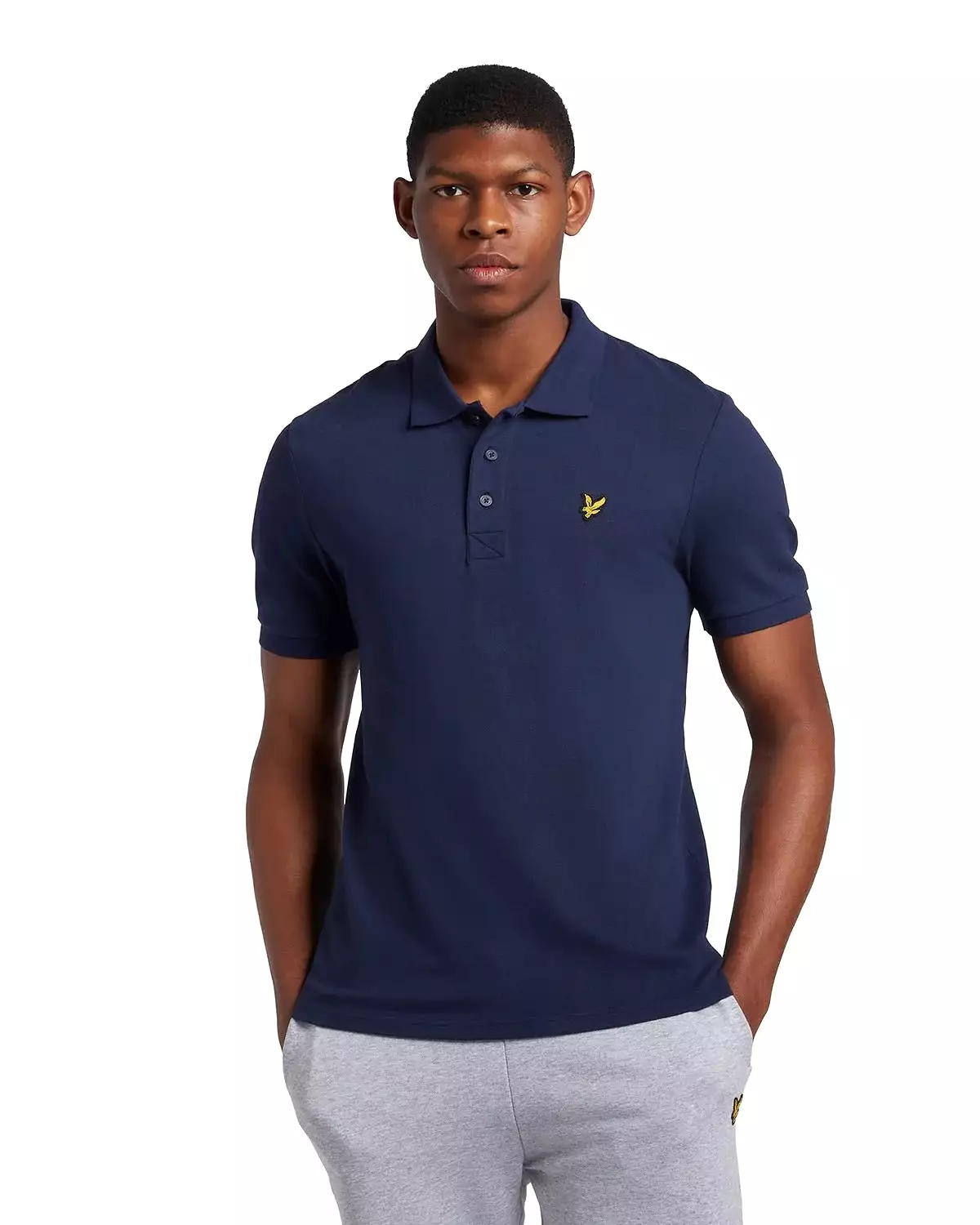 Lyle & Scott Mens Plain Polo Shirt