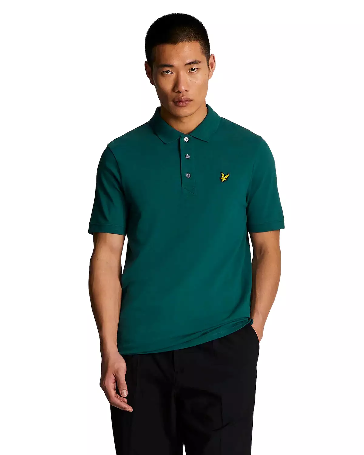 Lyle & Scott Mens Plain Polo Shirt