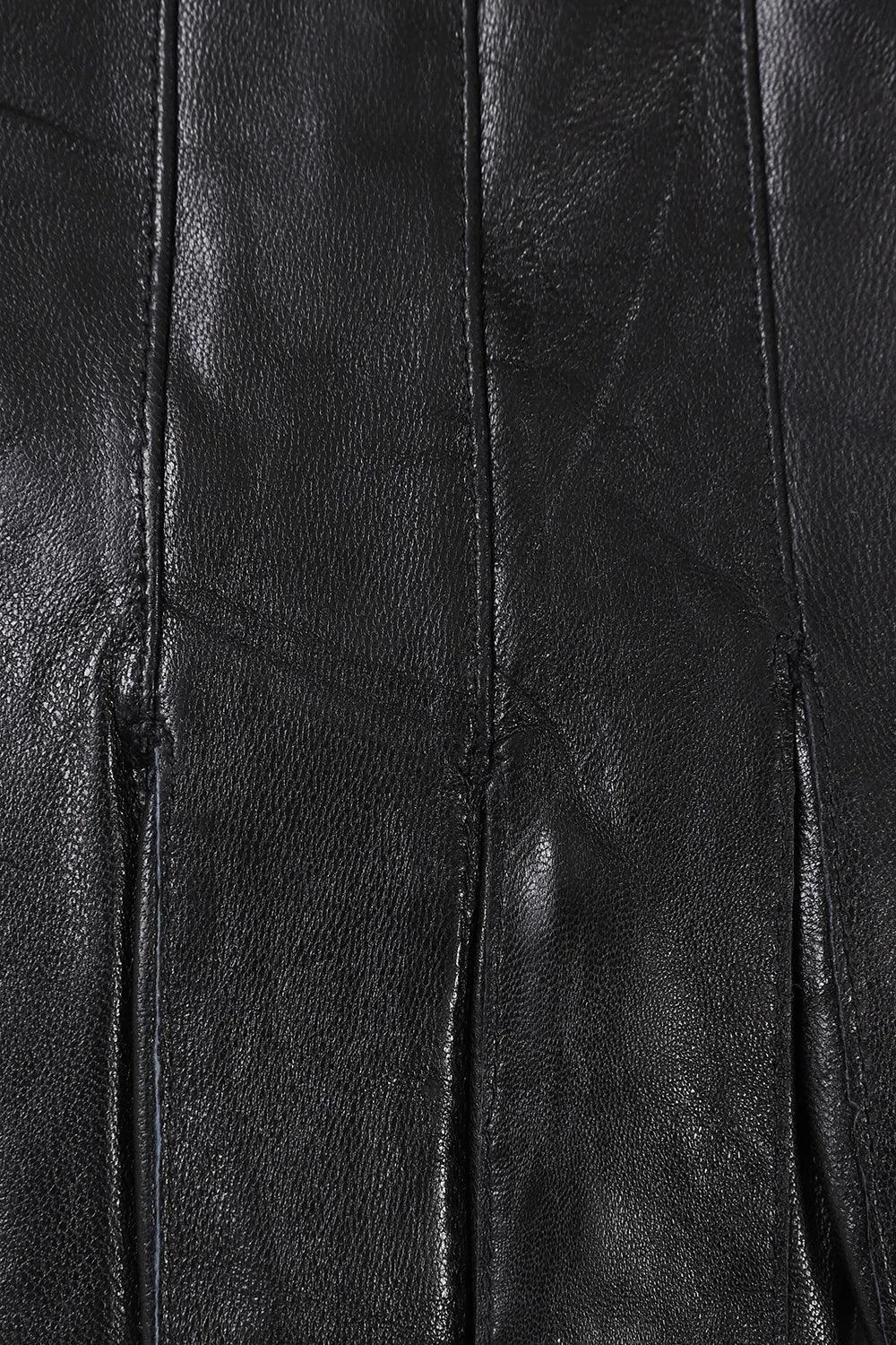 Men's Black Leather Gloves