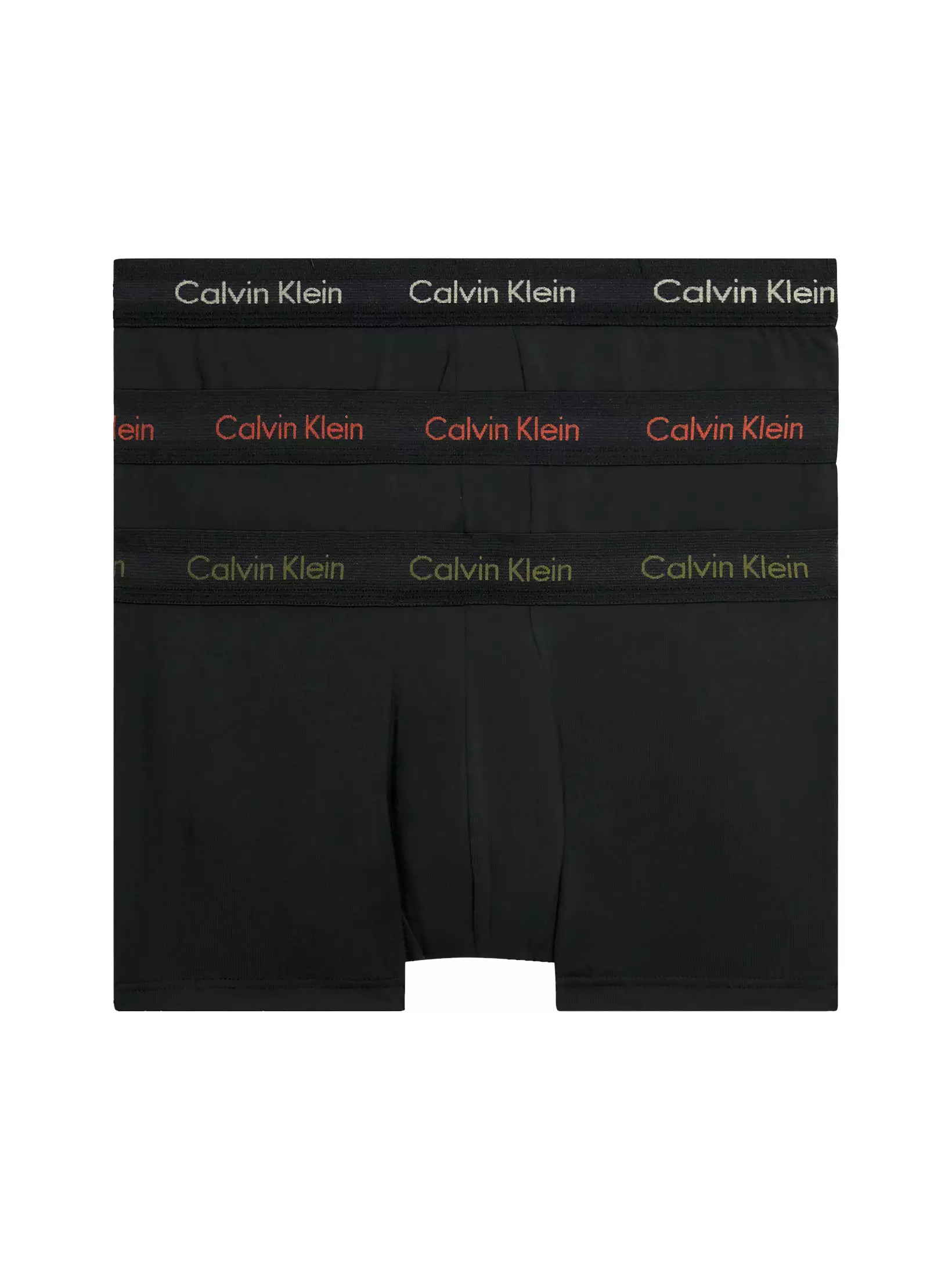 Mens Calvin Klein Boxer Shorts Low Rise Trunks 3 Pack