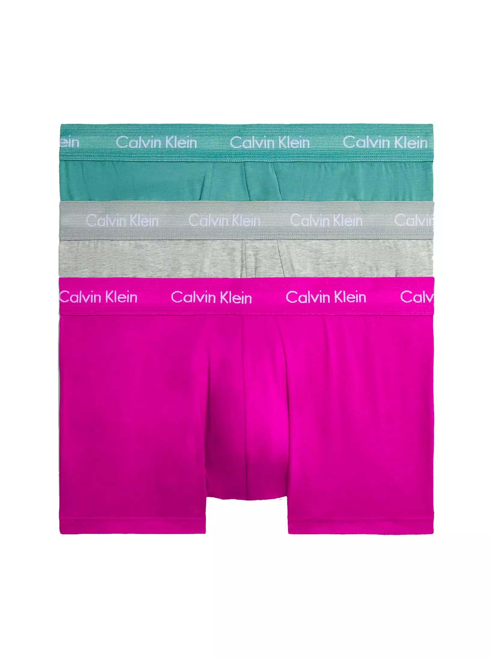 Mens Calvin Klein Boxer Shorts Low Rise Trunks 3 Pack