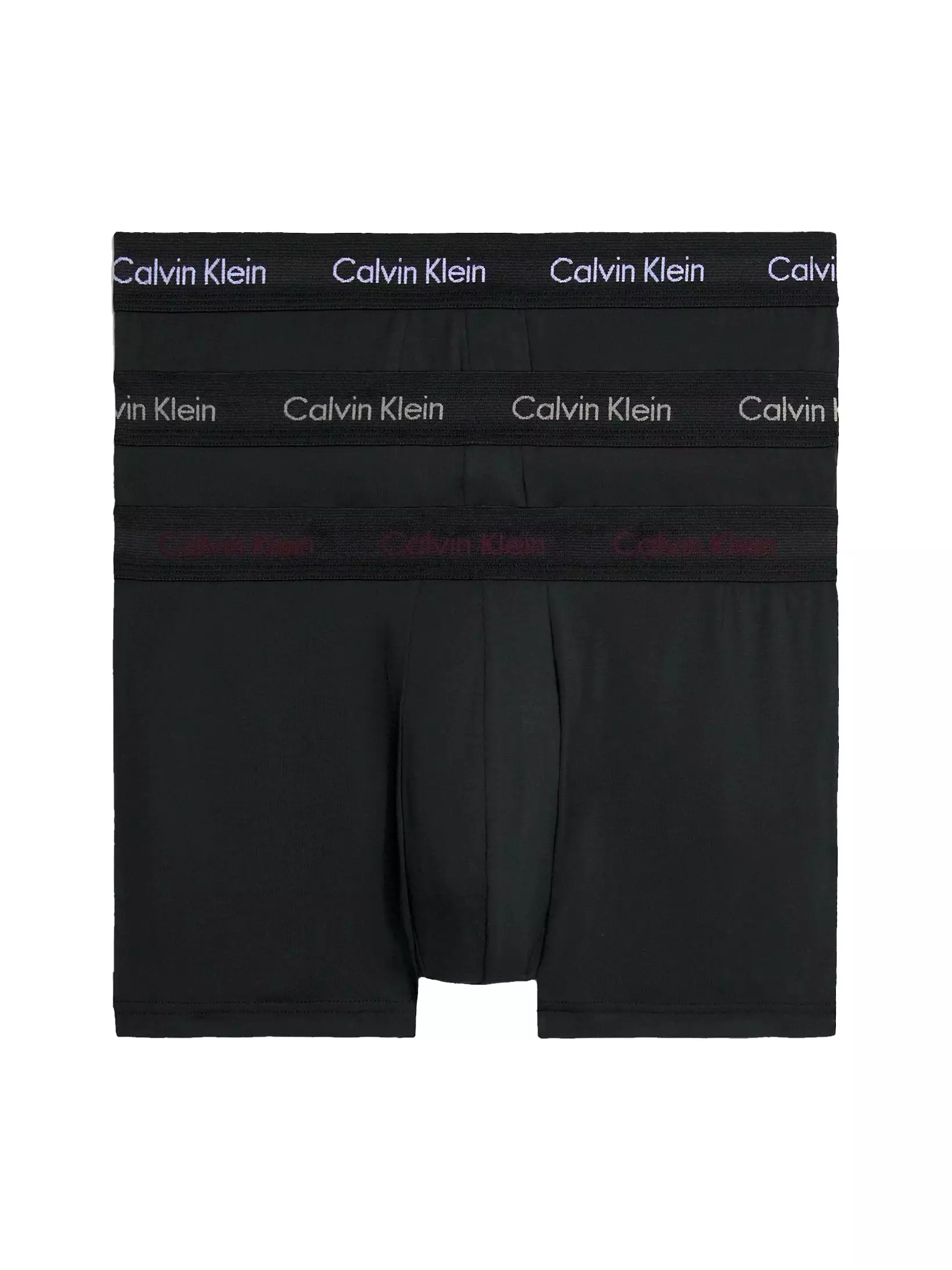 Mens Calvin Klein Boxer Shorts Low Rise Trunks 3 Pack