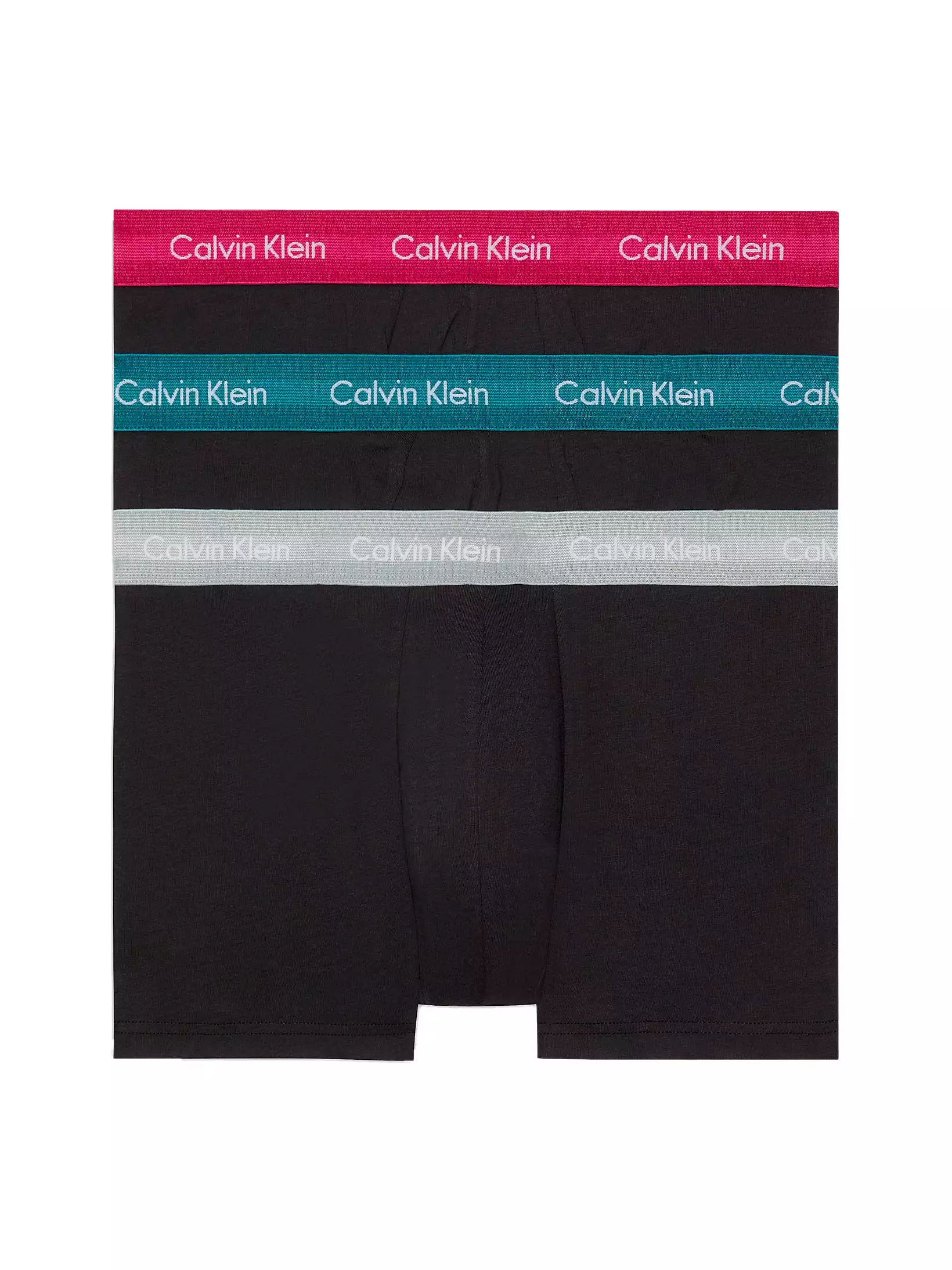 Mens Calvin Klein Boxer Shorts Low Rise Trunks 3 Pack