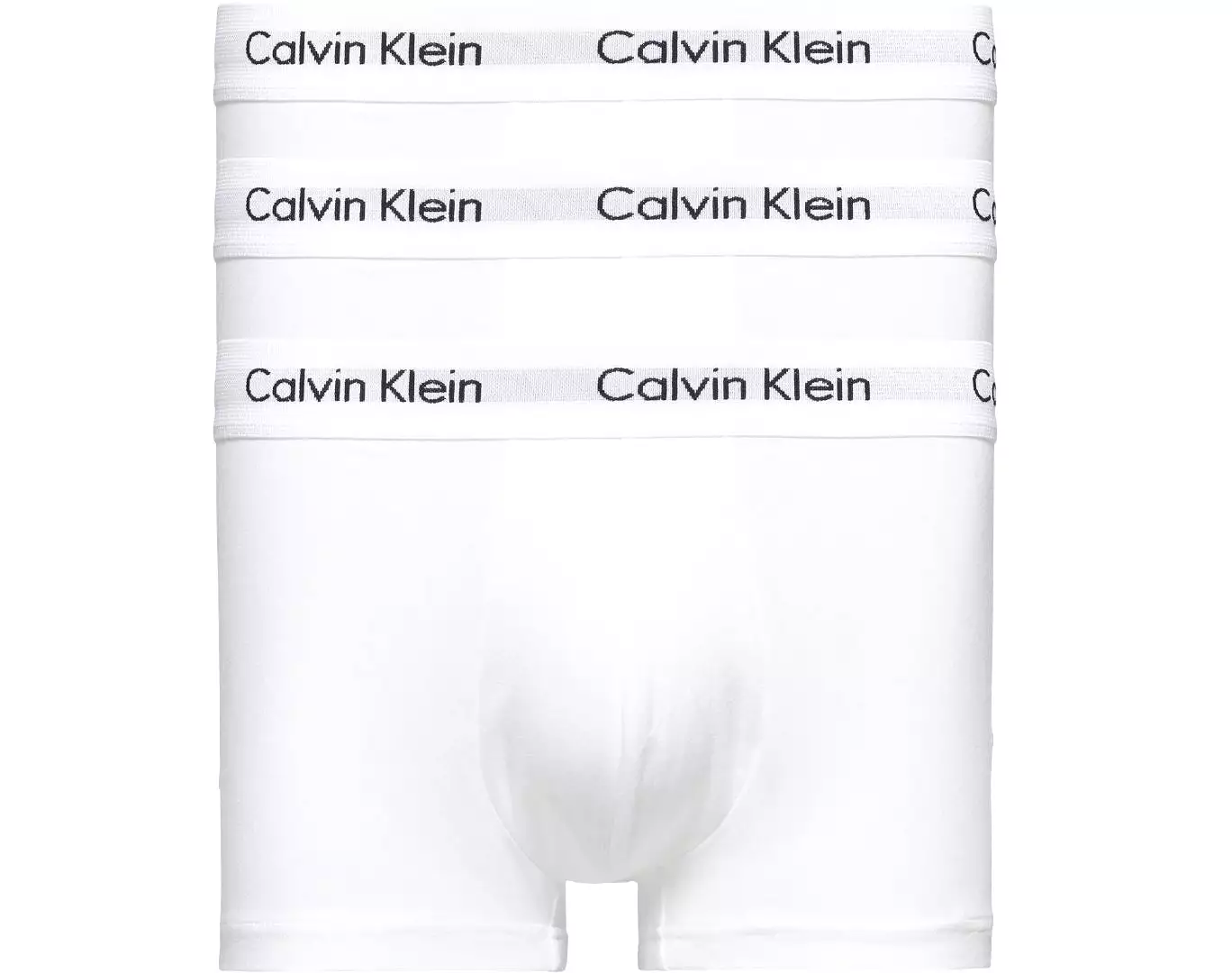 Mens Calvin Klein Boxer Shorts Low Rise Trunks 3 Pack