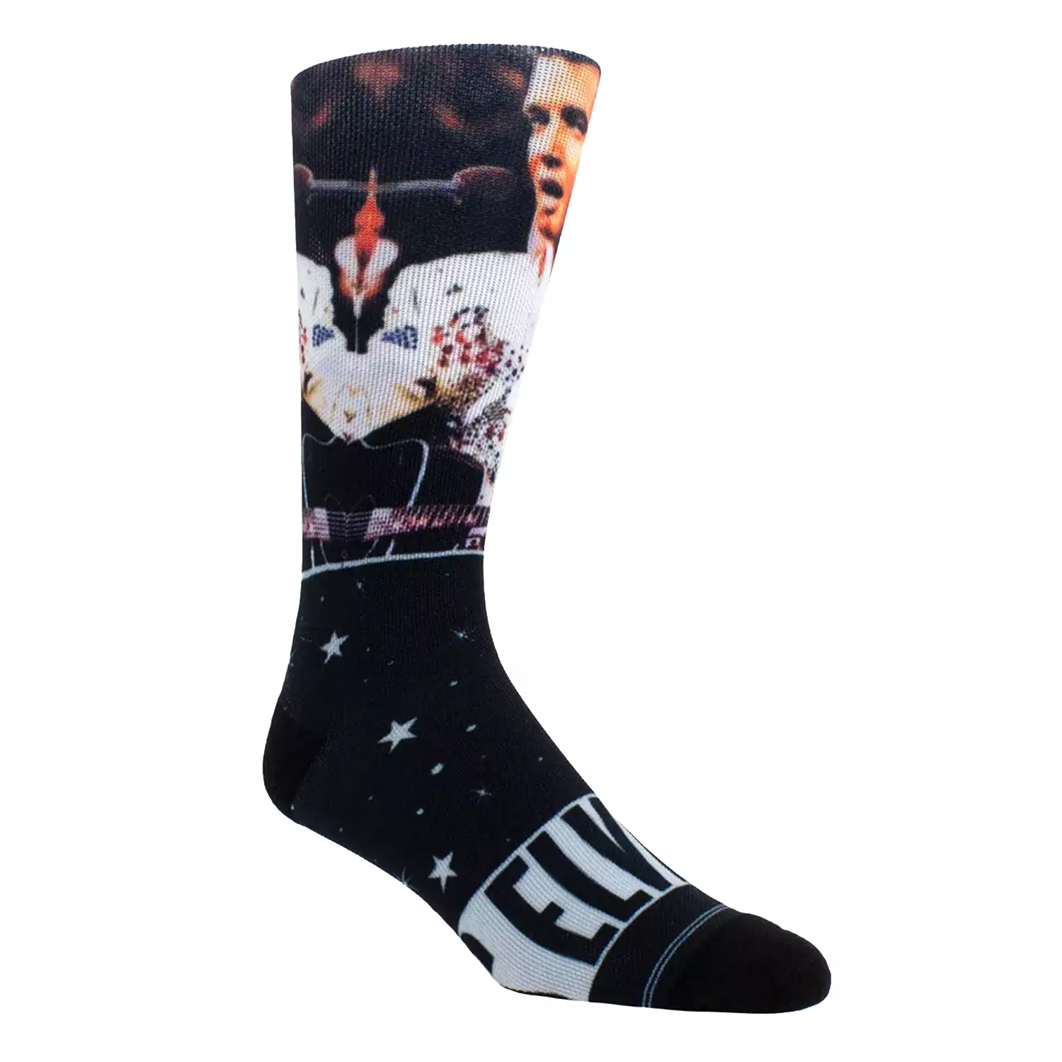 Men's Elvis On Stage Crew Socks