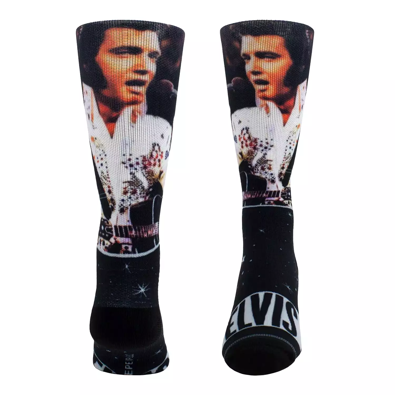 Men's Elvis On Stage Crew Socks