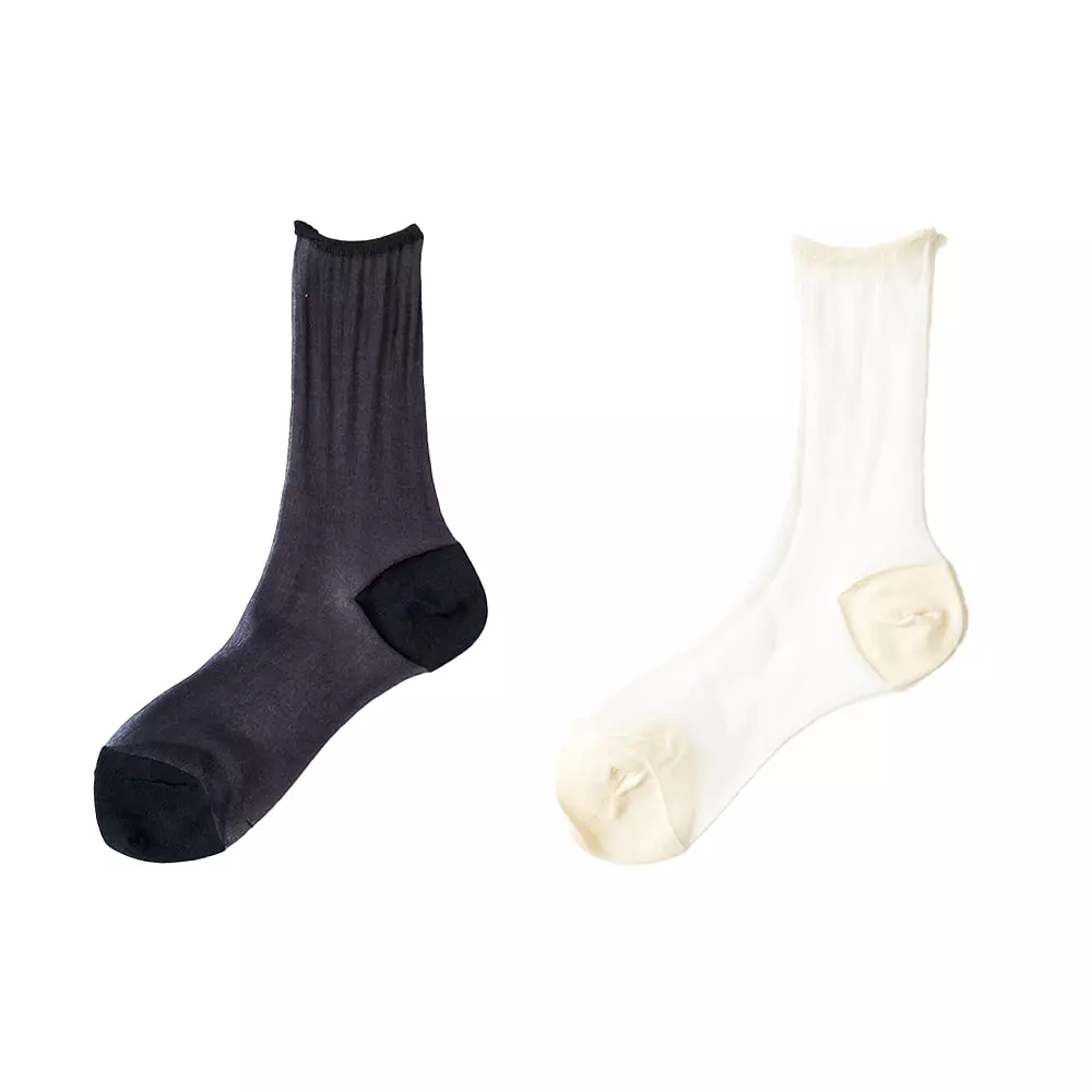 Mesh Sheer Socks (Pack of 2) IY18