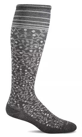 New Leaf Knee-High - Charcoal Firm Compression (20-30mmHG)