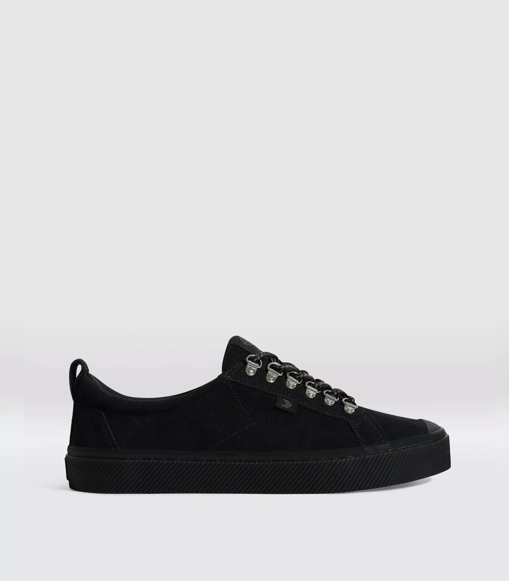 OCA Low Speedhooks All Black Suede Sneaker Women