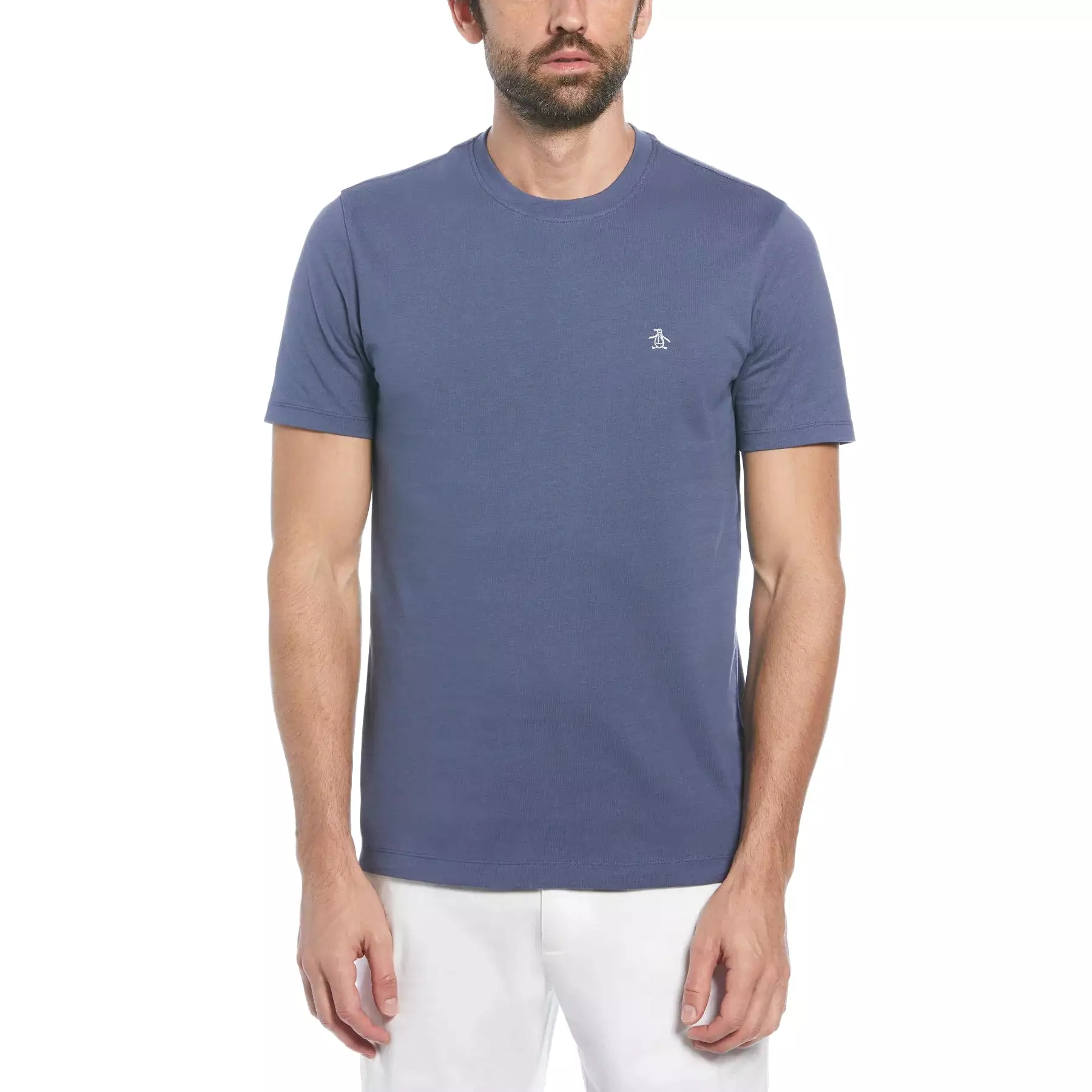 Original Penguin Mens Organic Cotton Logo T-Shirt -Short Sleeved