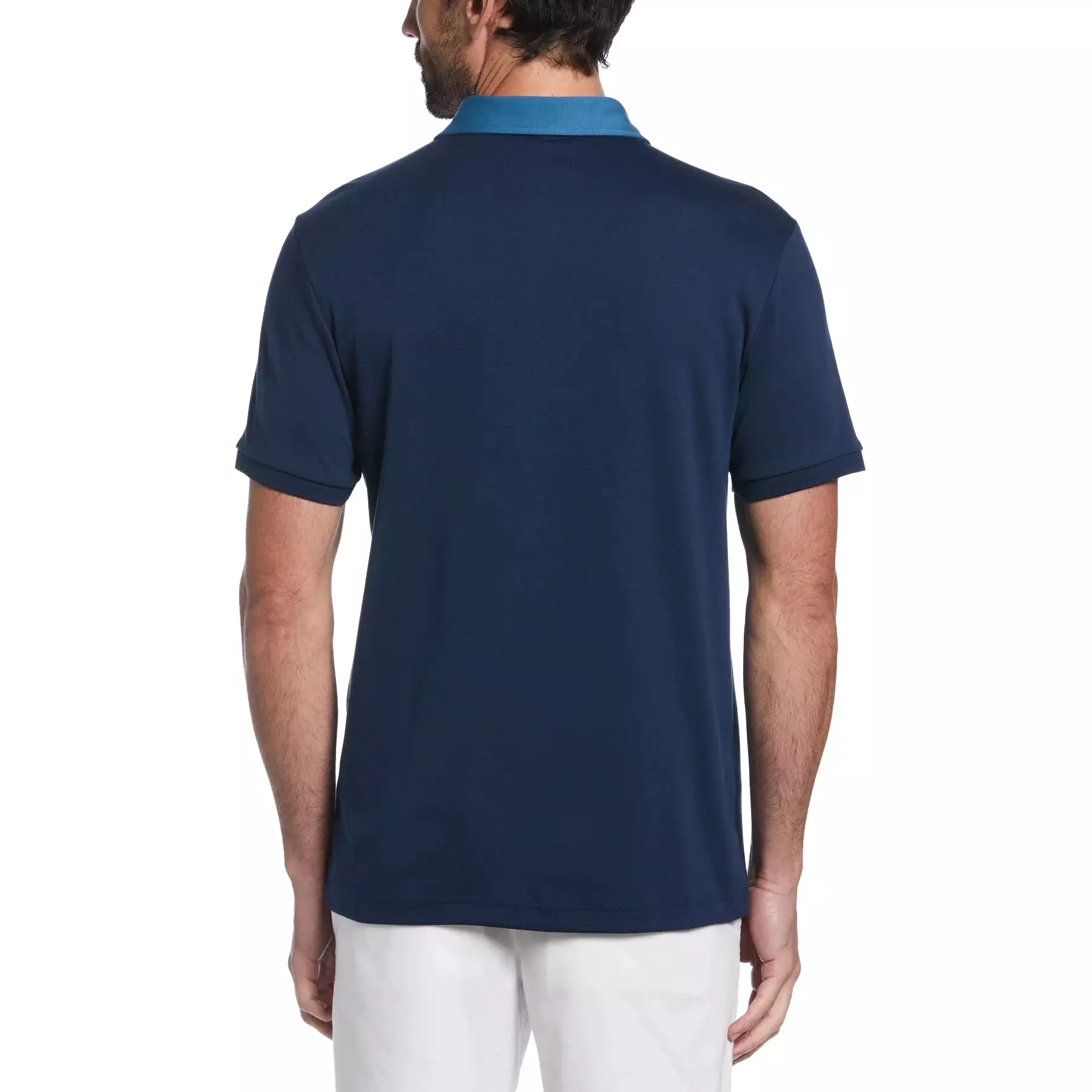 Original Penguin Mens Vertical Stripe Polo T-Shirt