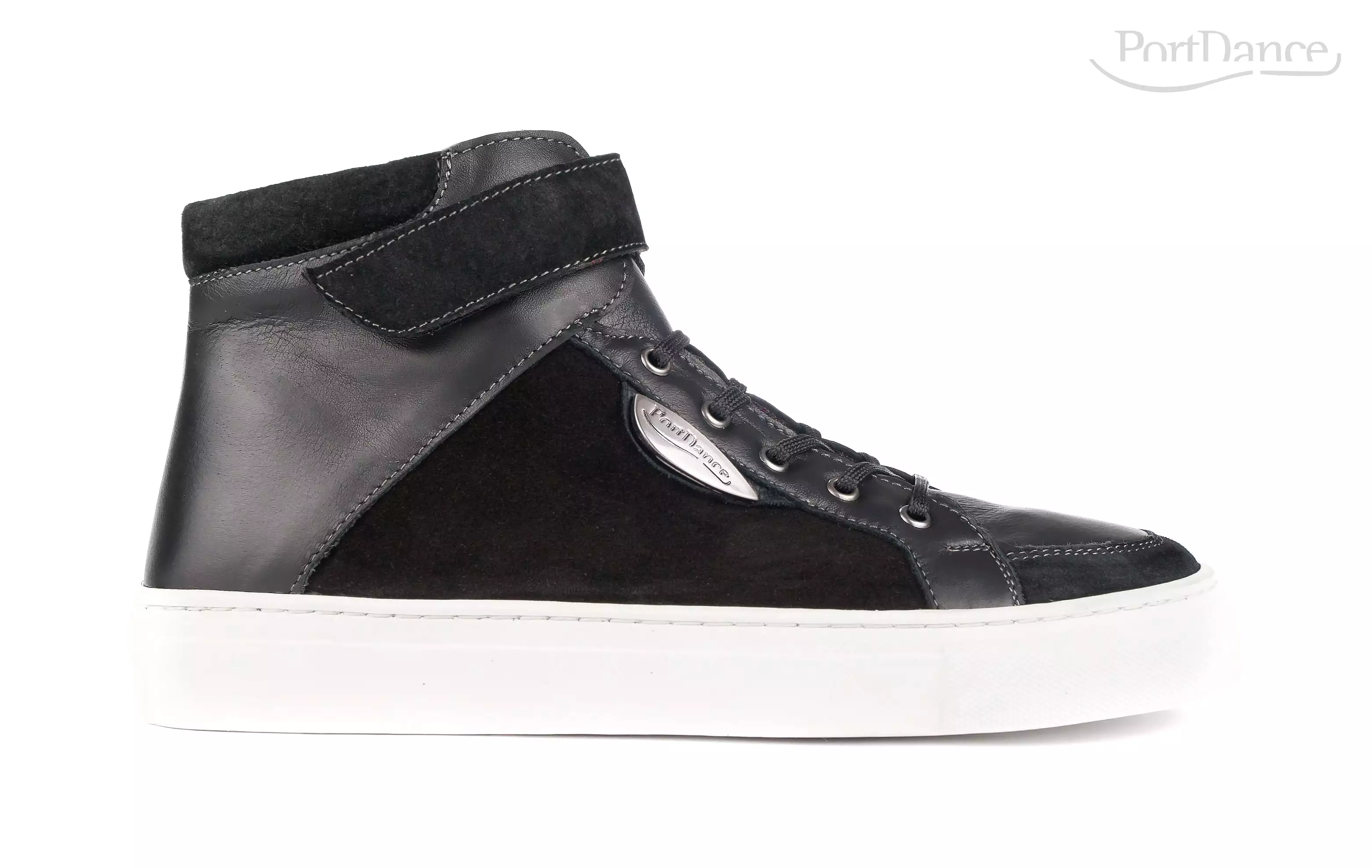 PortDance PDHH 002 Black Leather Sneaker